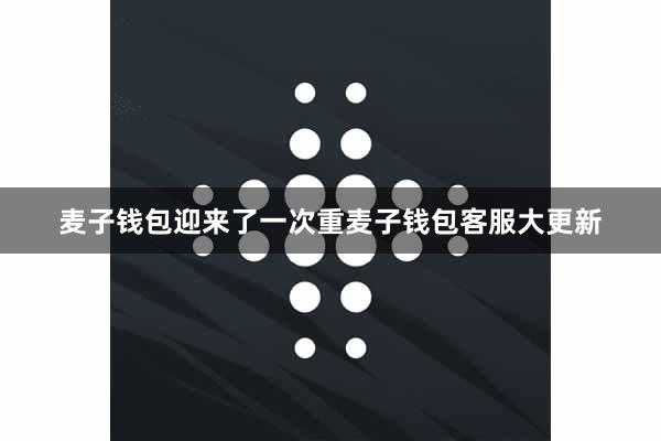麦子钱包迎来了一次重麦子钱包客服大更新