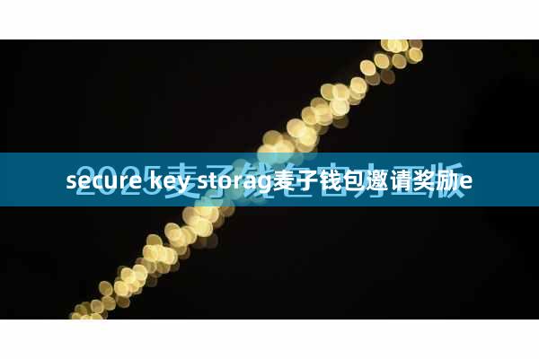 secure key storag麦子钱包邀请奖励e
